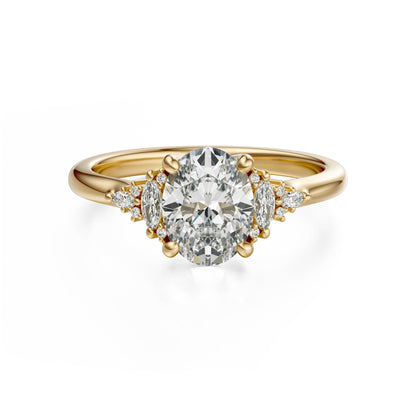 The Low Maeve Ring | Oval