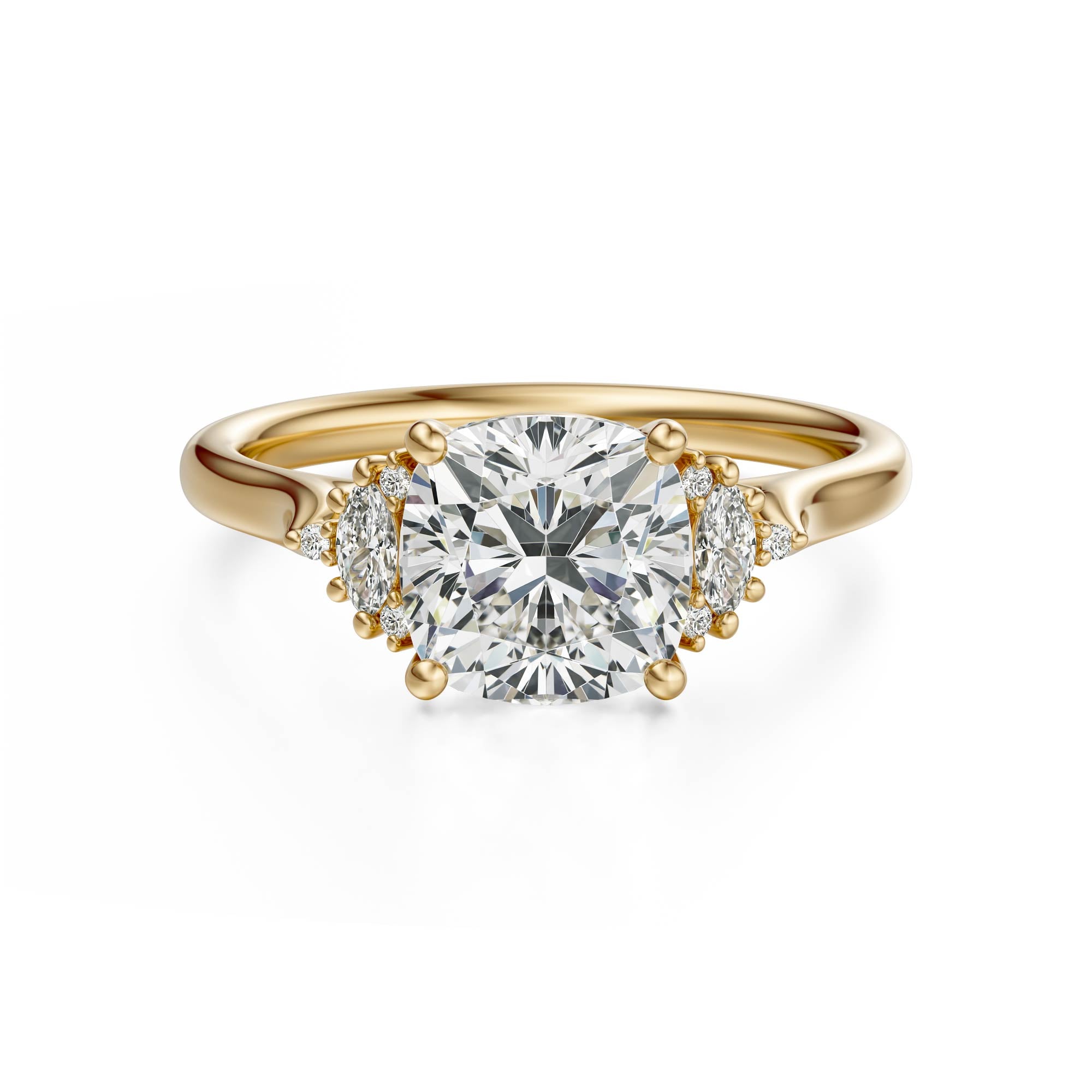 The Maren Ring | Cushion | Setting Only