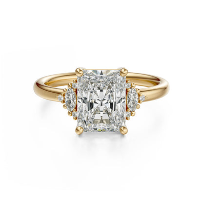 The Low Maren Ring | Radiant | Setting Only