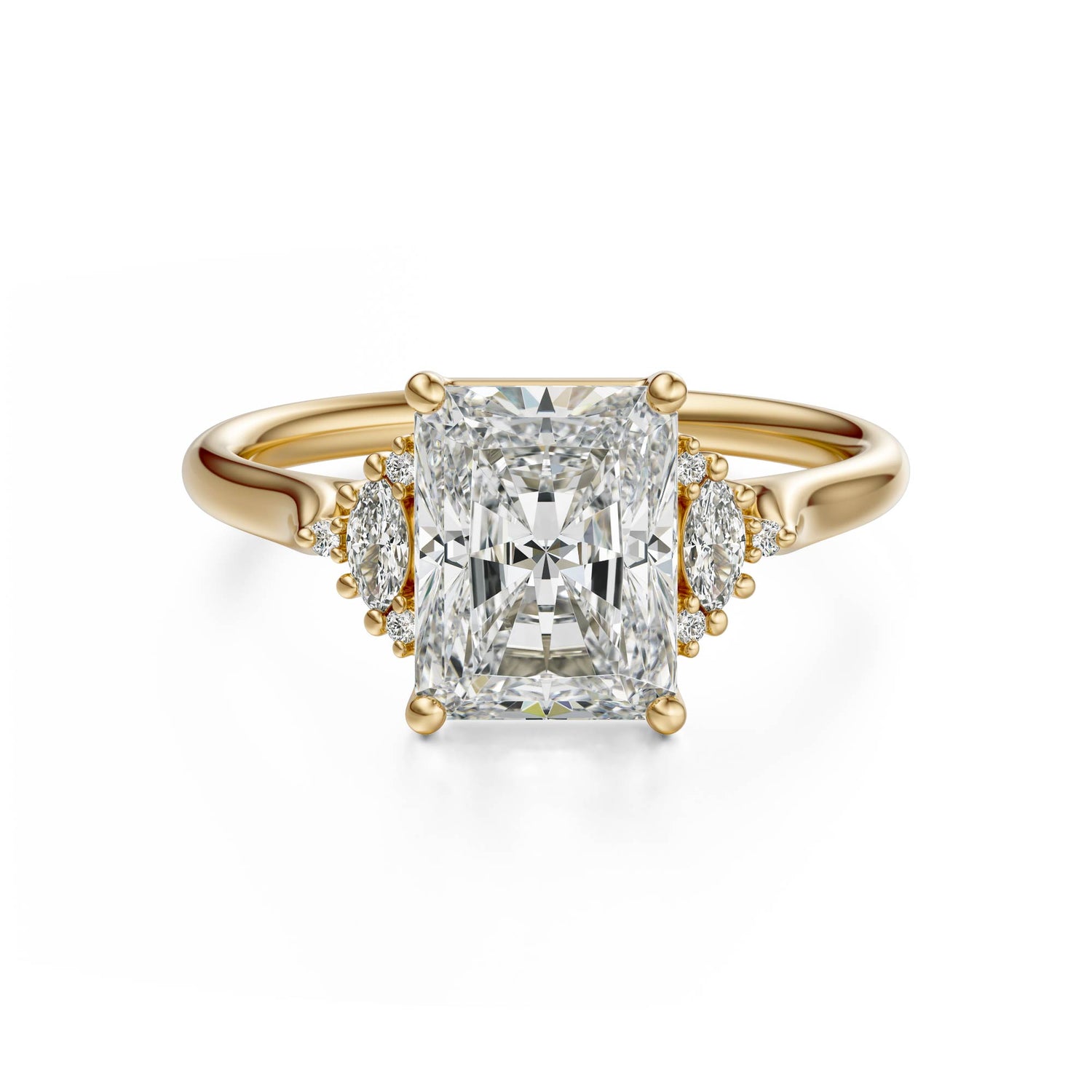 The Maren Ring | Radiant | Setting Only