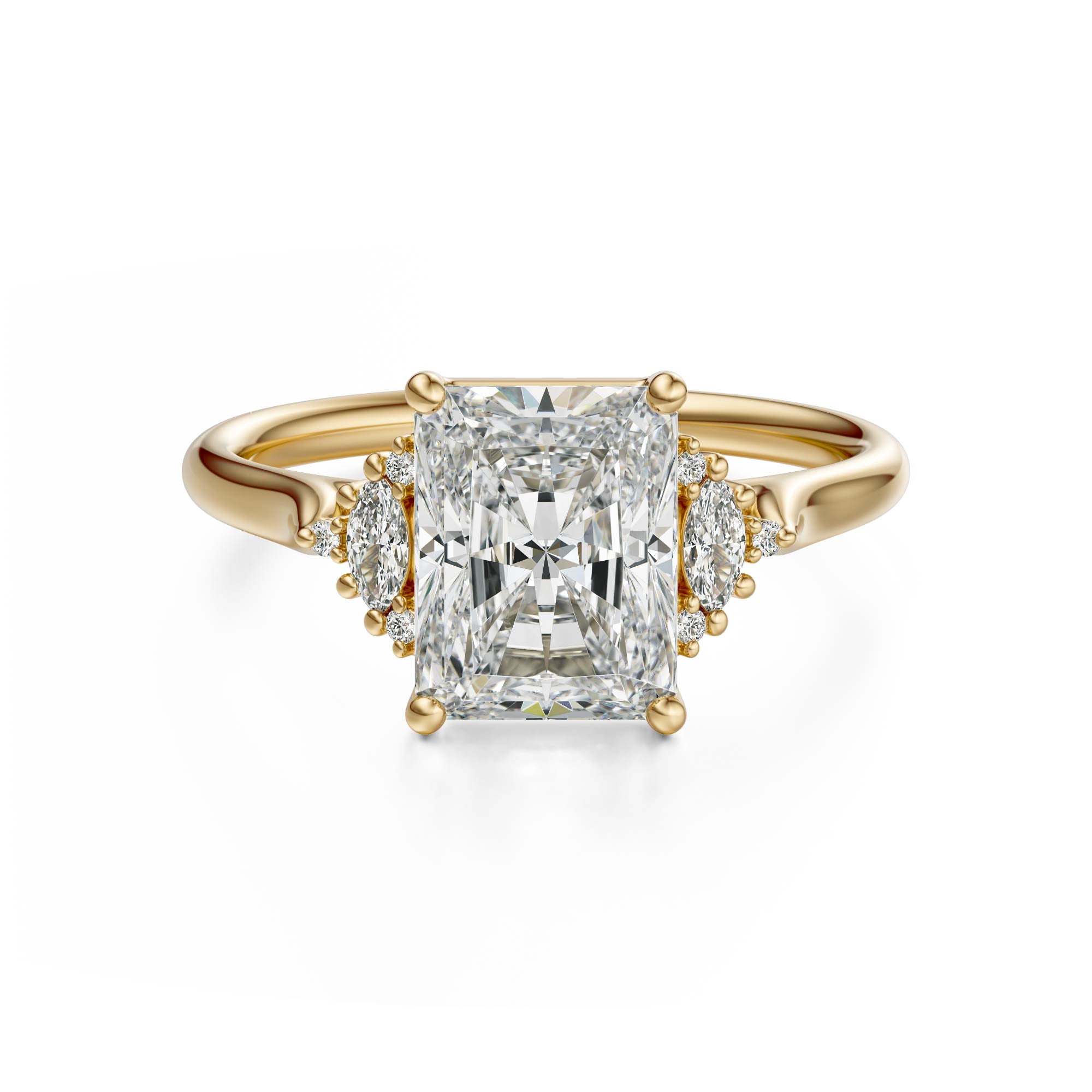 The Maren Ring | Radiant | Setting Only