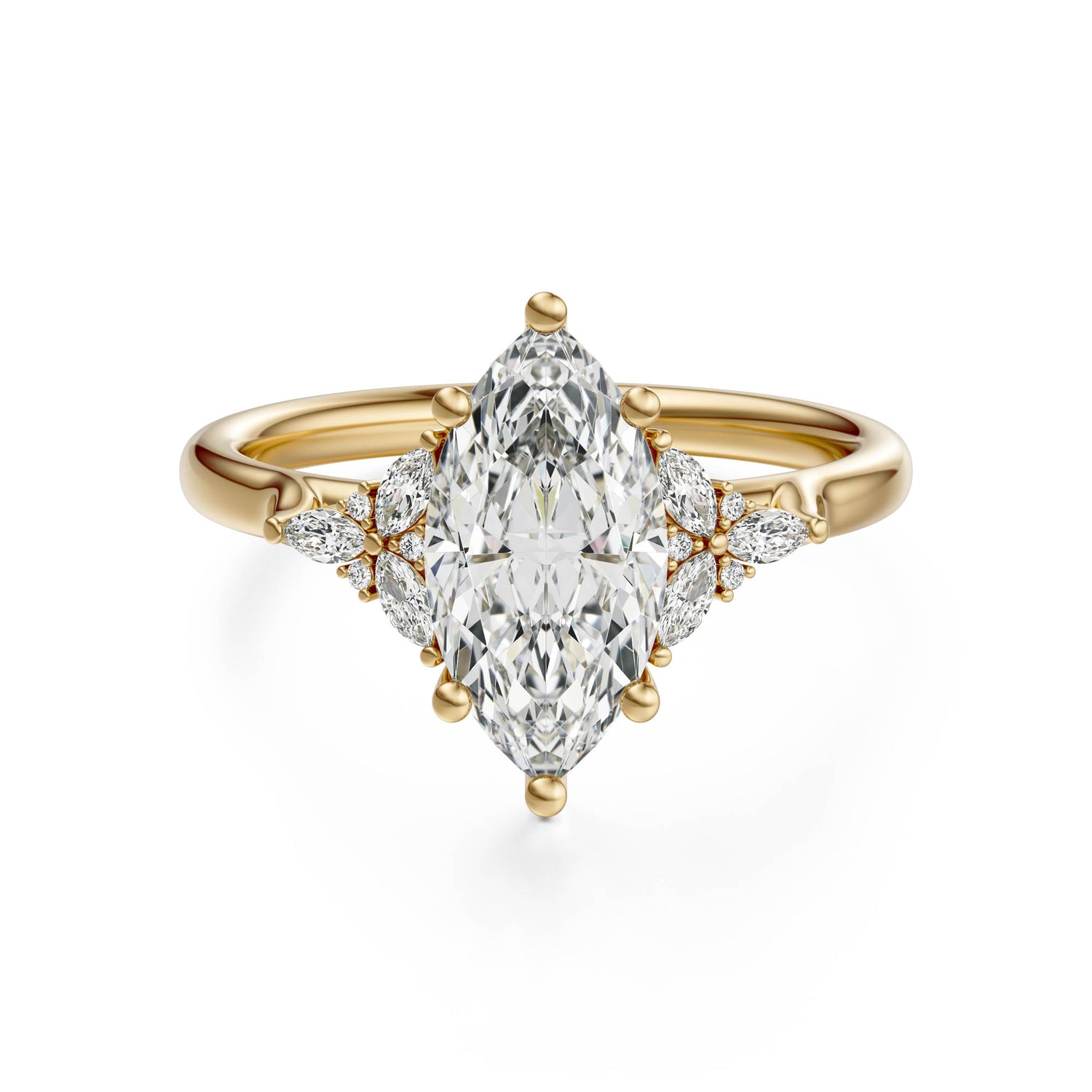 The Meadow Ring | Marquise | Setting Only - Lavender Creek Gems 