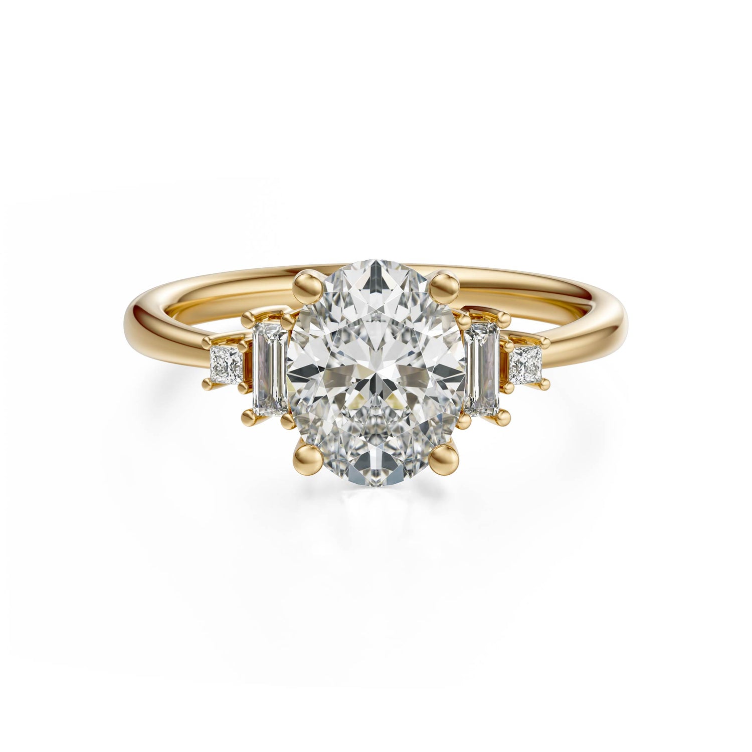 The Mira Ring | Oval