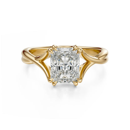 The Entwine Ring | Radiant - Lavender Creek Gems 