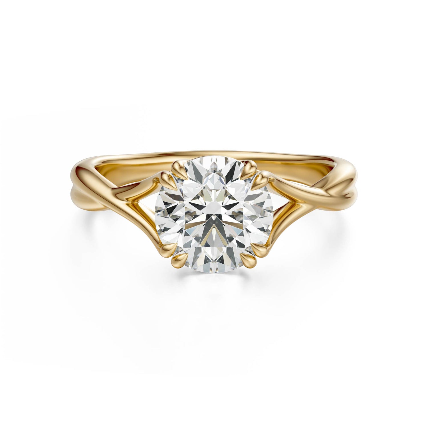 The Entwine Ring | Round - Lavender Creek Gems 