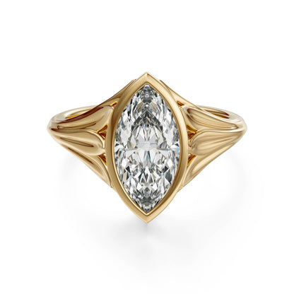 The Nightbloom Ring | Marquise - Lavender Creek Gems 