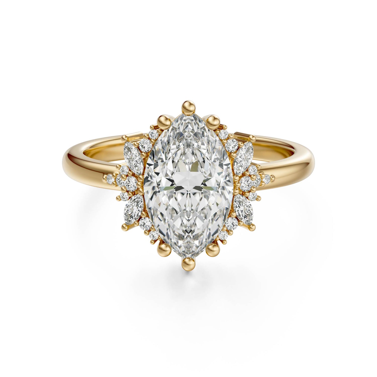 The Reverie Ring | Marquise | Setting Only