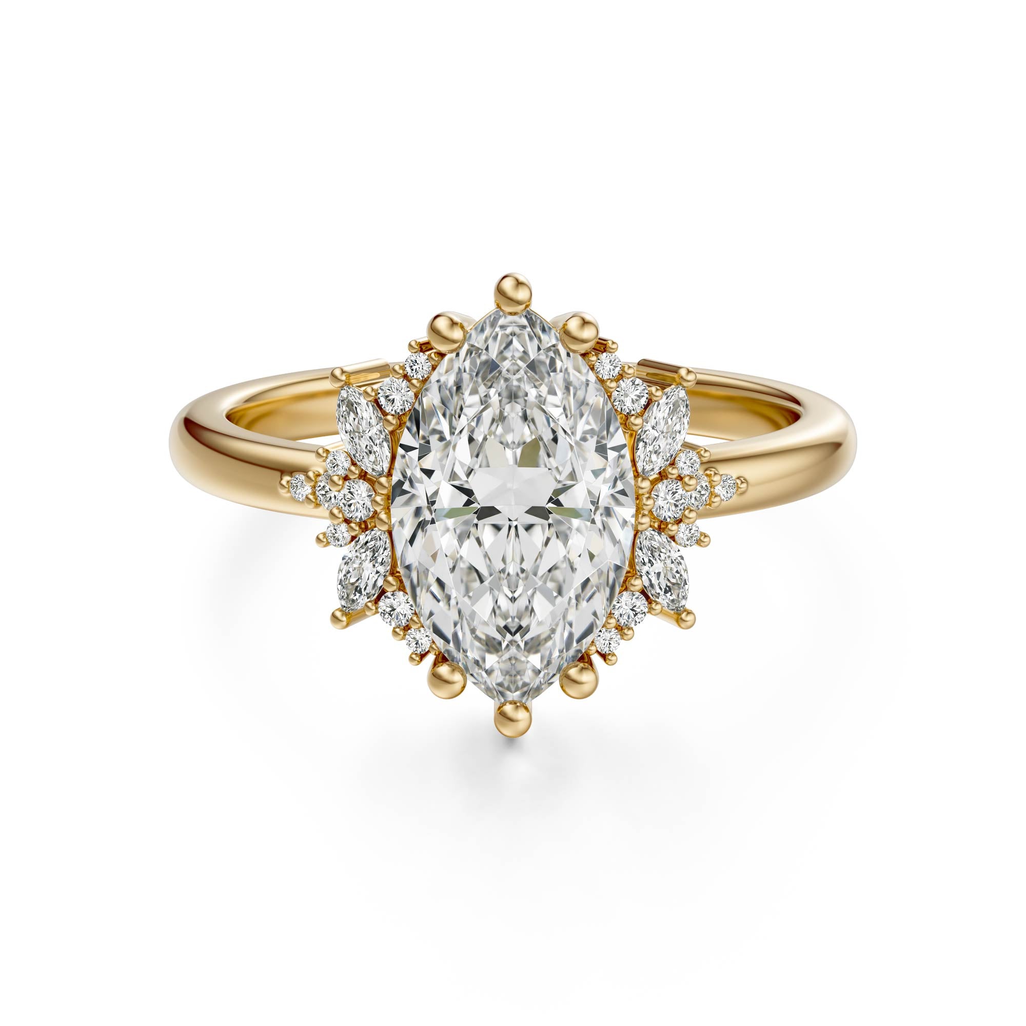 The Reverie Ring | Marquise | Setting Only