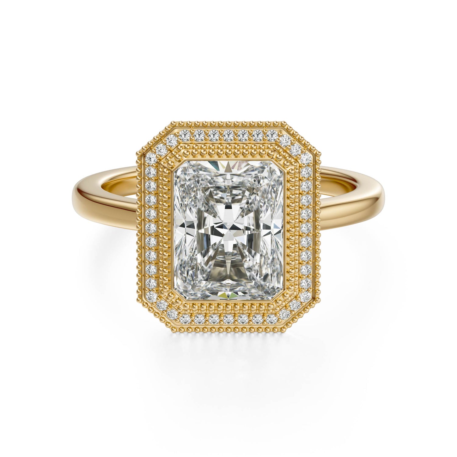 The Satine Ring | Radiant | Setting Only