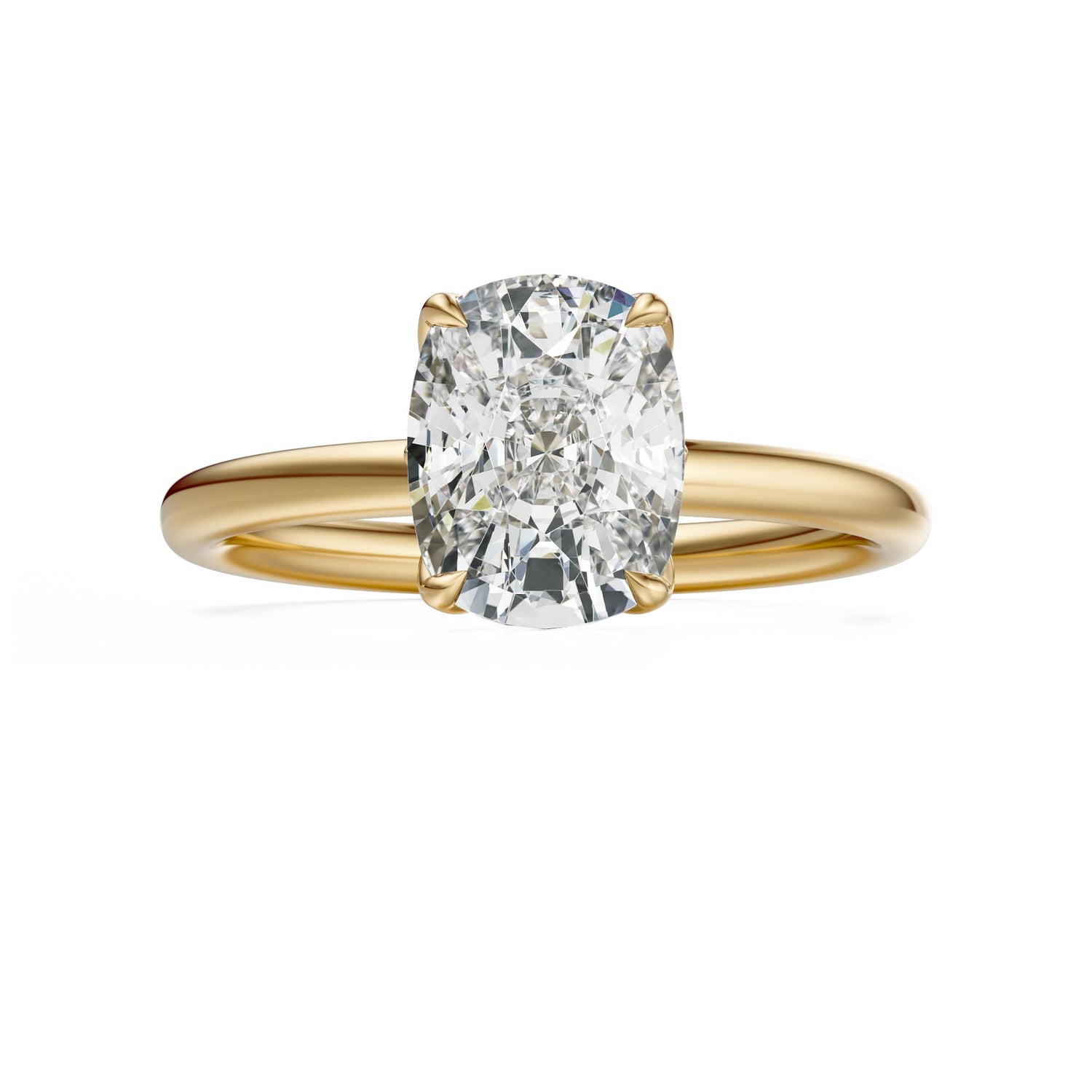 The Secret Garden Ring | Elongated Cushion | Setting Only