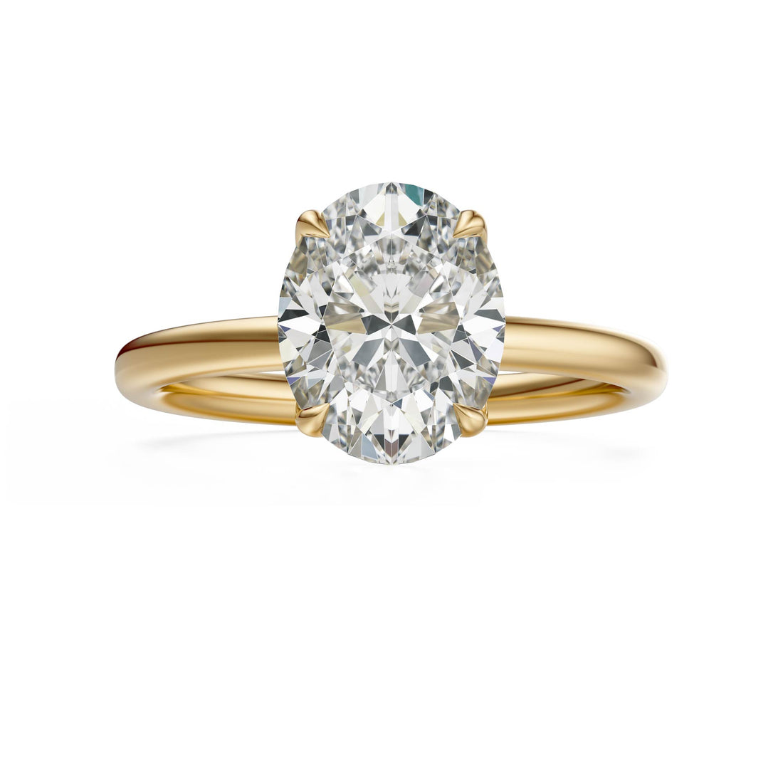 The Secret Garden Ring | Oval | Setting Only