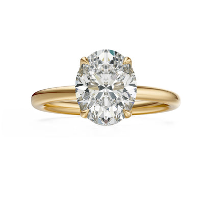 The Secret Garden Ring | Oval | Setting Only