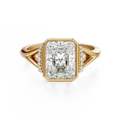 The Bezel Serendipity Ring | Radiant