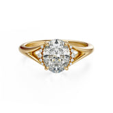 The Serendipity Ring | Oval | Setting Only - Lavender Creek Gems 