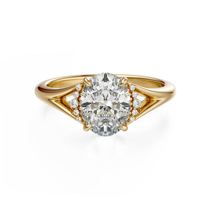 The Serendipity Ring | Oval | Setting Only