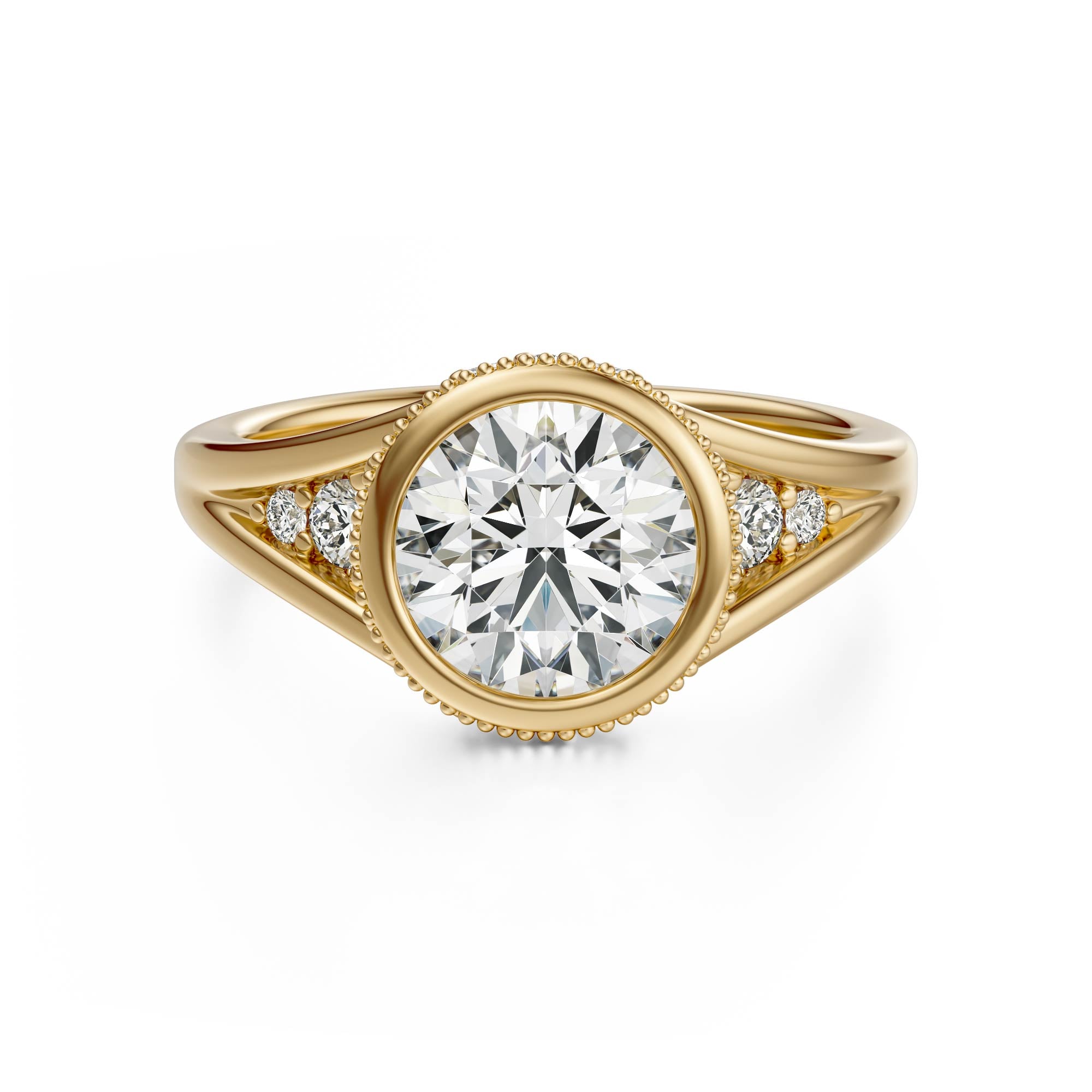 The Sitara Ring | Round - Lavender Creek Gems 