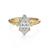 The Skye Ring | Marquise | Setting Only - Lavender Creek Gems 