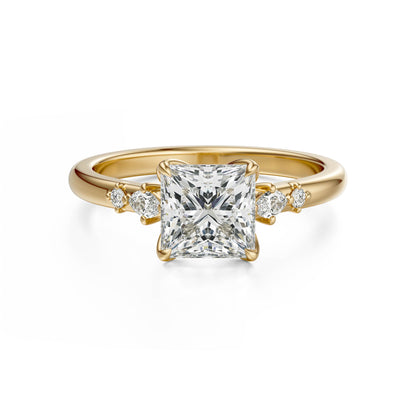 The Skye Ring | Princess | Setting Only - Lavender Creek Gems 