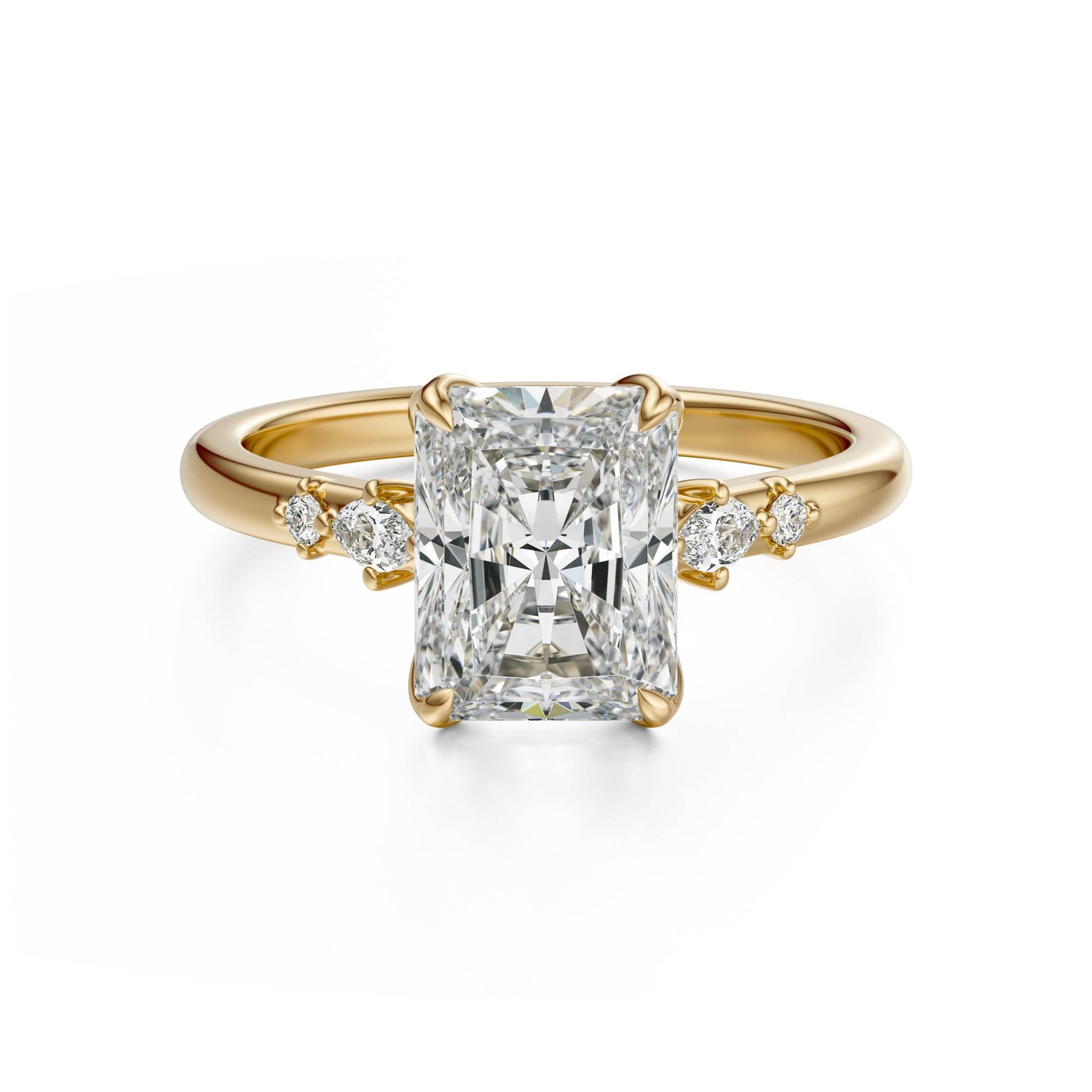 The Skye Ring | Radiant - Lavender Creek Gems 