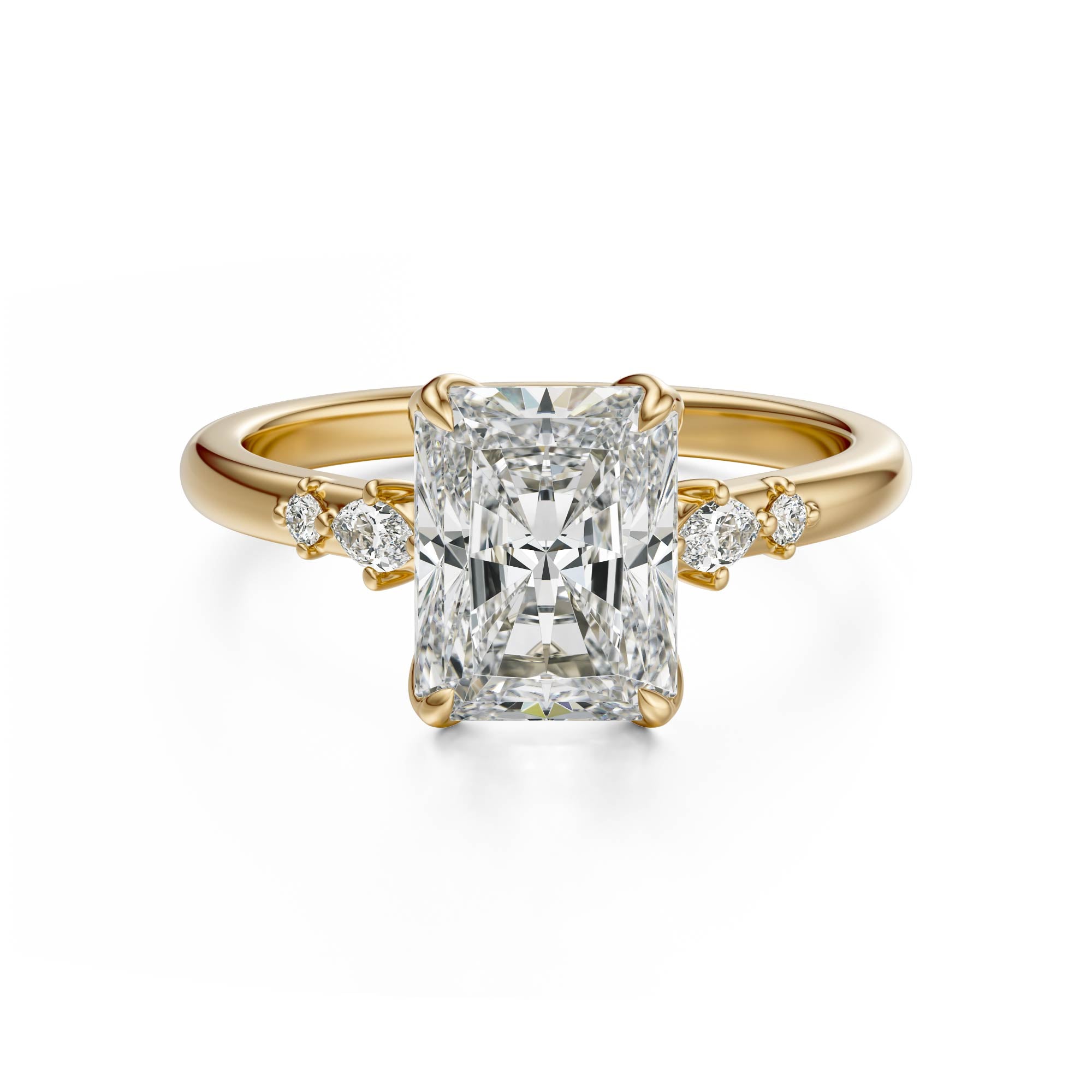 The Skye Ring | Radiant - Lavender Creek Gems 