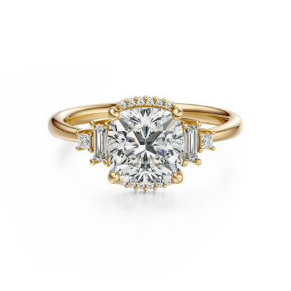 The Sura Ring | Cushion | Setting Only