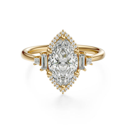 The Sura Ring | Marquise | Setting Only