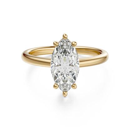The Thalassa Ring | Marquise | Setting Only - Lavender Creek Gems 