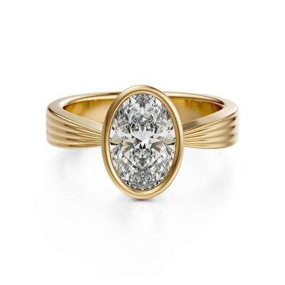 The Veil Ring | Oval - Lavender Creek Gems 