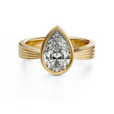 The Veil Ring | Pear - Lavender Creek Gems 