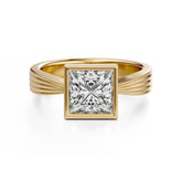 The Veil Ring | Princess | Setting Only - Lavender Creek Gems 