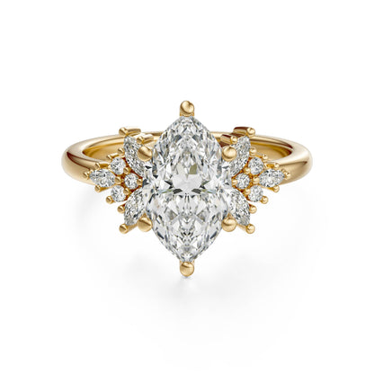 The Veraine Ring | Marquise | Setting Only