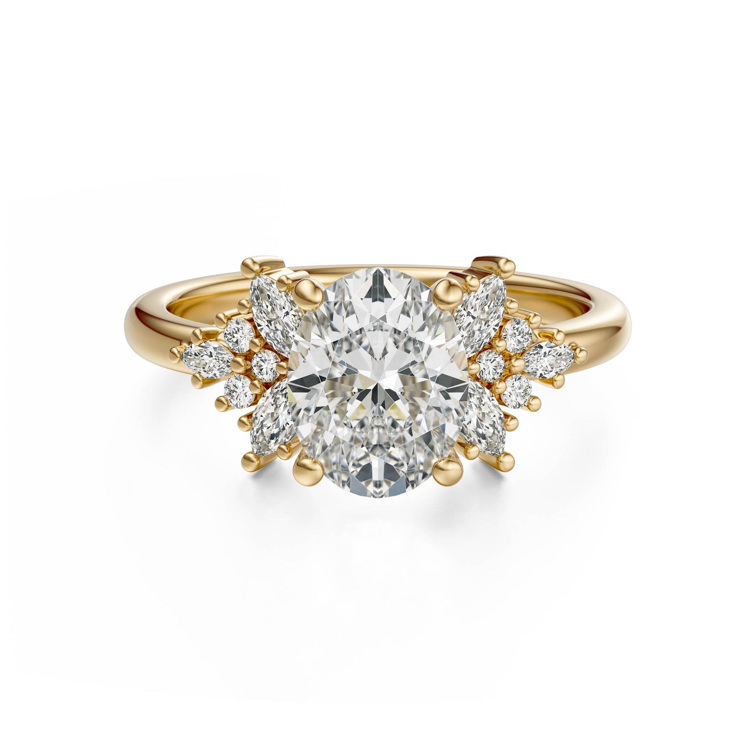 The Veraine Ring | Oval | Setting Only