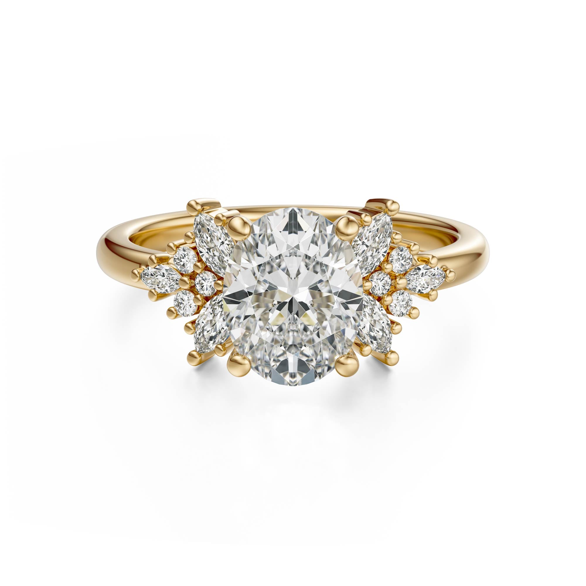 The Veraine Ring | Oval | Setting Only