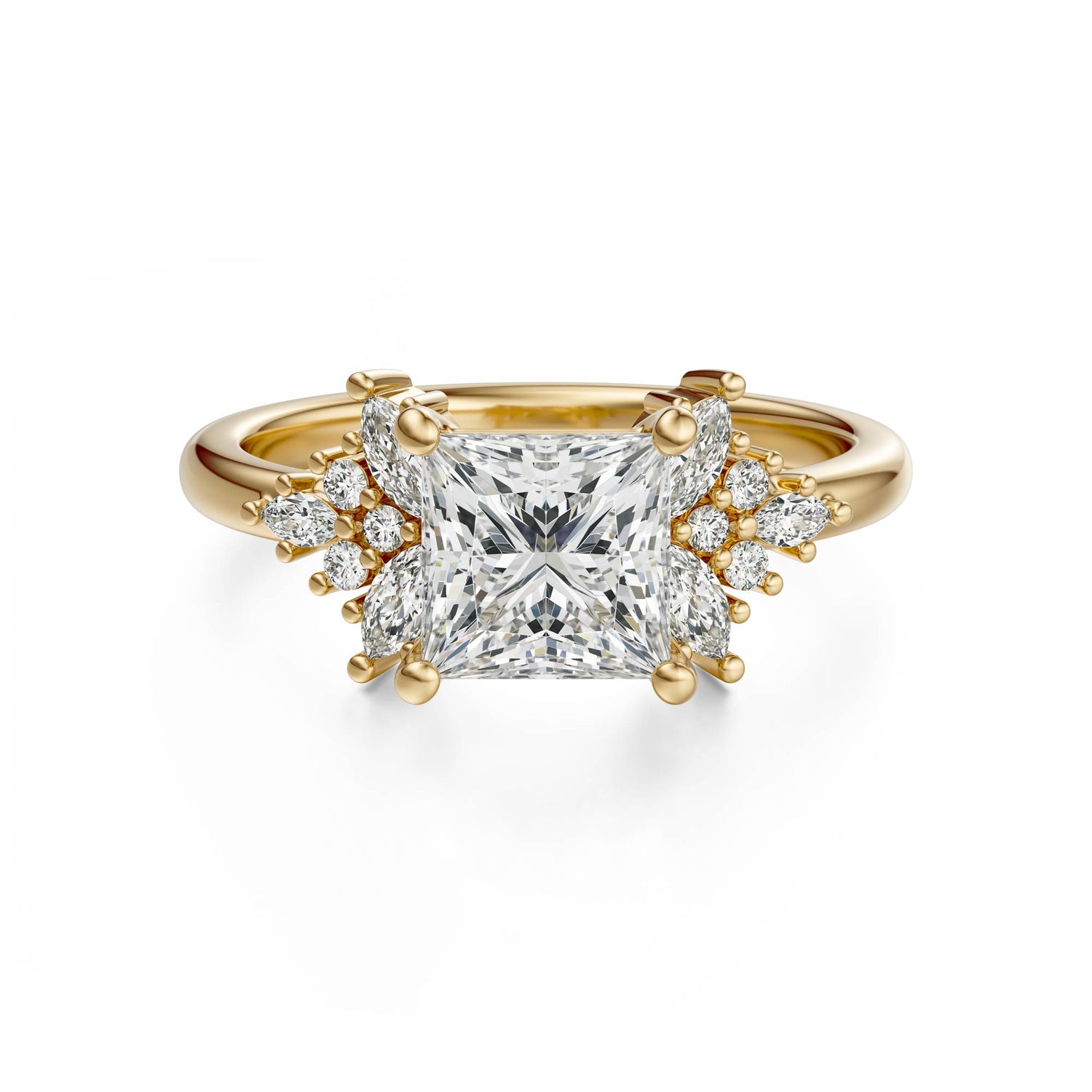 The Veraine Ring | Princess | Setting Only
