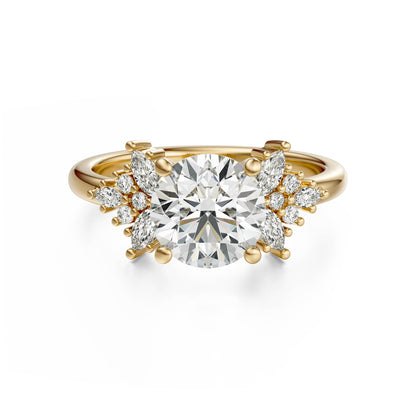 The Veraine Ring | Round | Setting Only