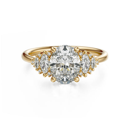 The Vivienne Ring | Oval | Setting Only