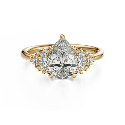 The Vivienne Ring | Pear