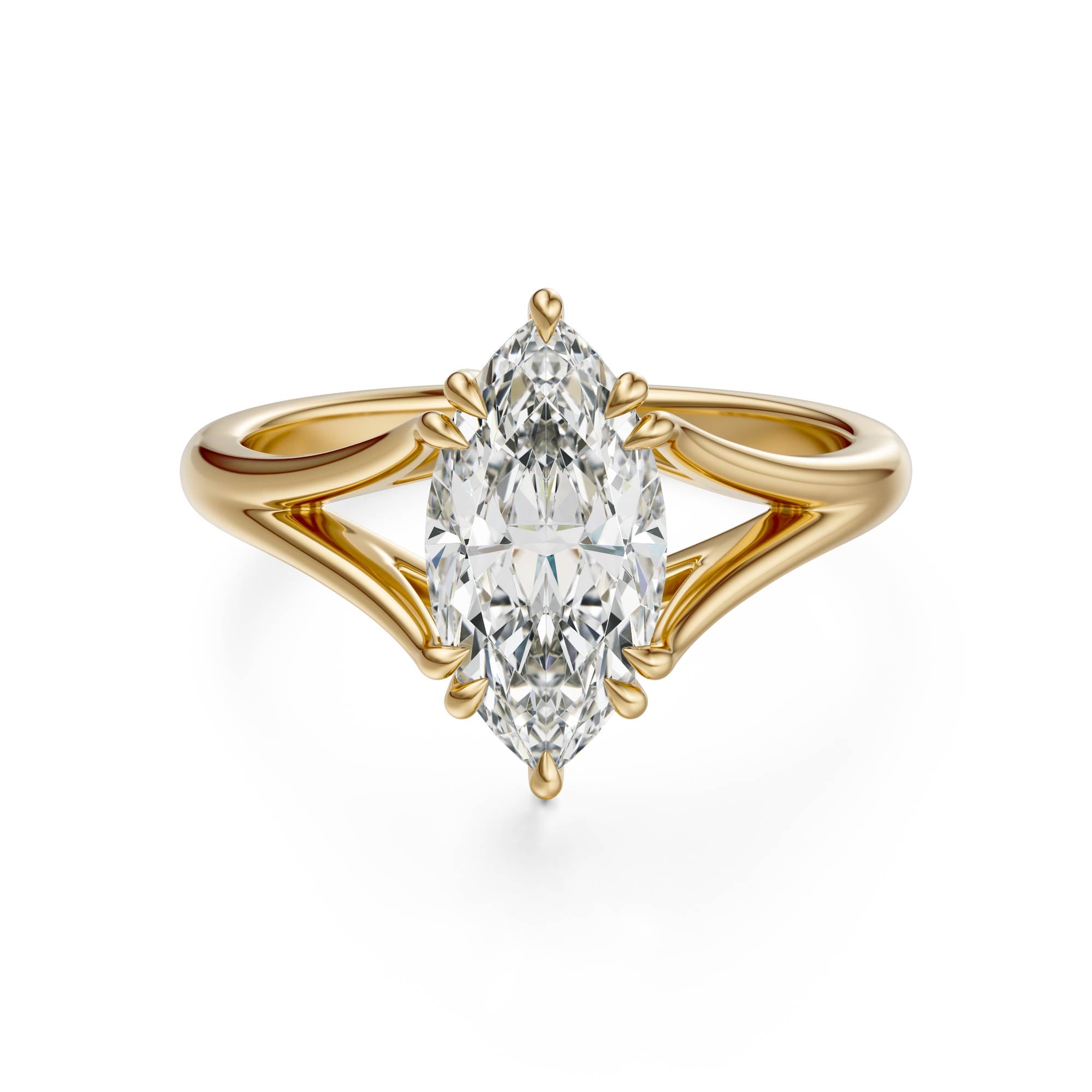The Weaver Ring | Marquise | Setting Only - Lavender Creek Gems 