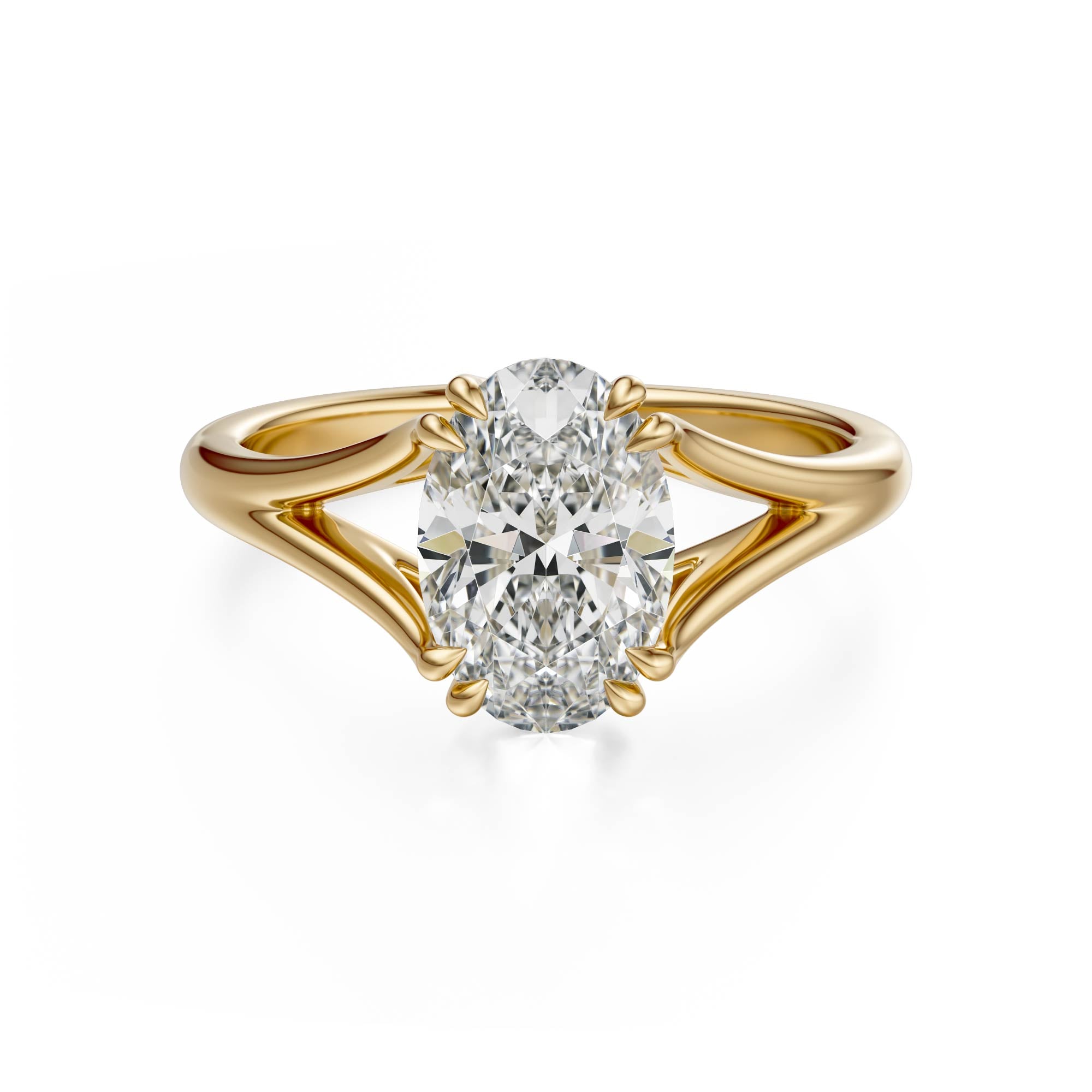 The Weaver Ring | Oval | Setting Only - Lavender Creek Gems 