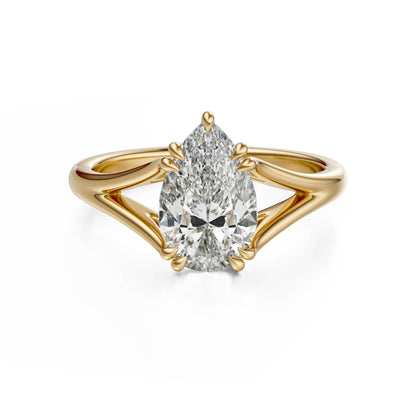 The Weaver Ring | Pear | Setting Only - Lavender Creek Gems 