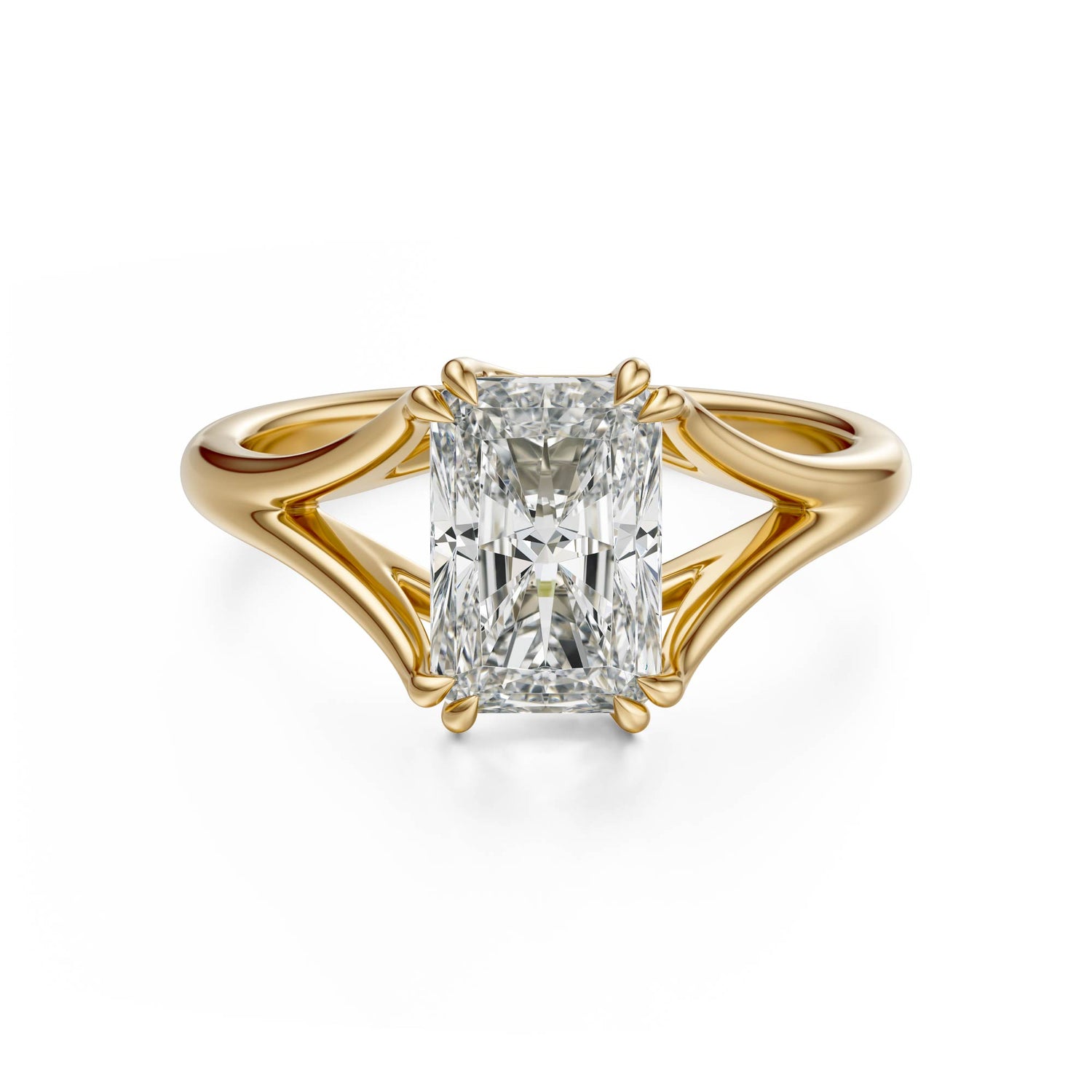 The Weaver Ring | Radiant | Setting Only - Lavender Creek Gems 