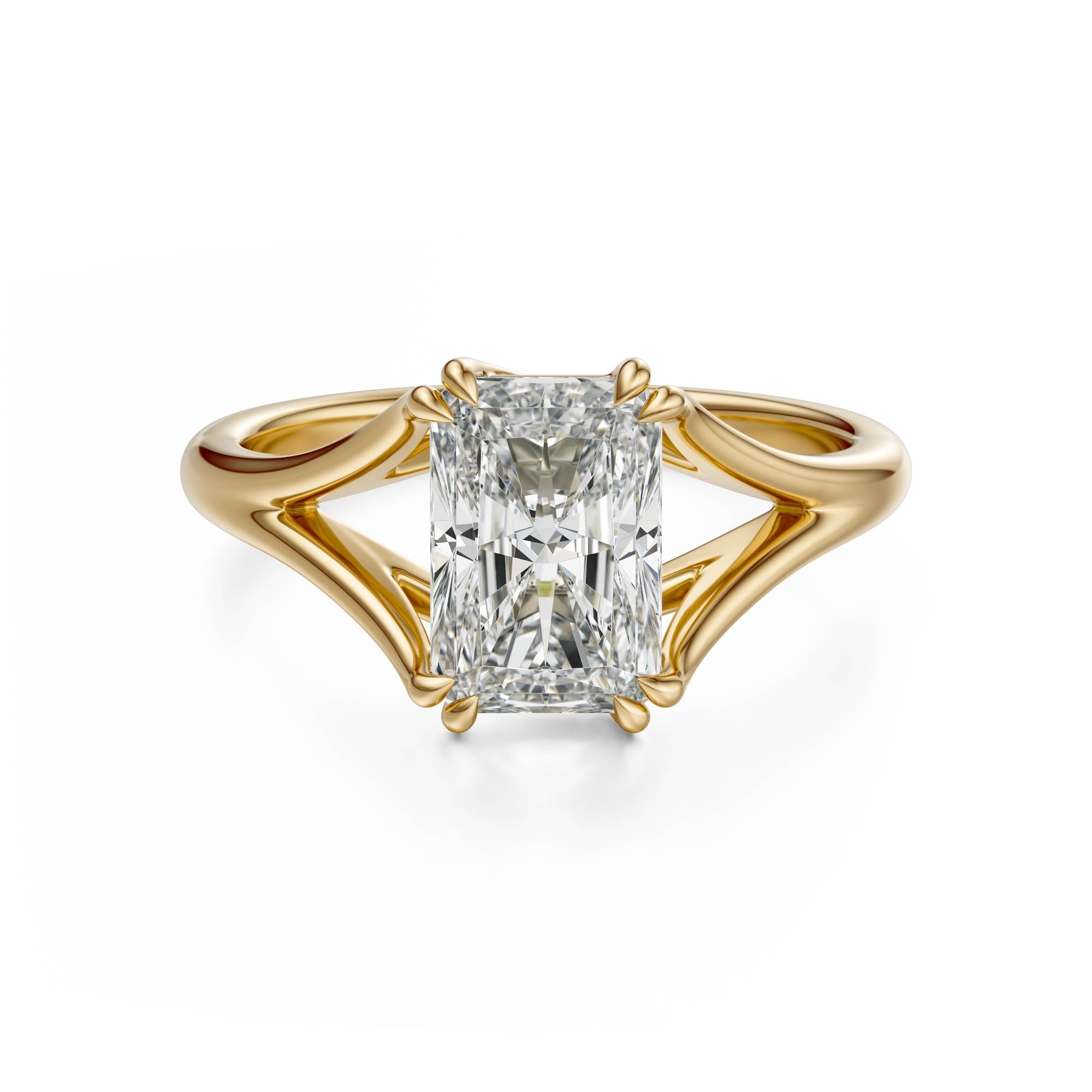 The Weaver Ring | Radiant | Setting Only - Lavender Creek Gems 