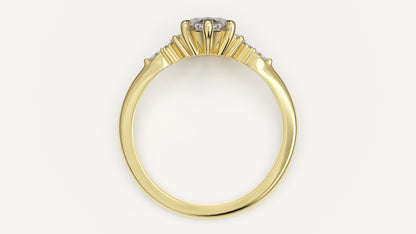 The Low Maeve Ring | Marquise | Setting Only