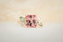The Fleur 2.42 CT Radiant Cut Pink Tourmaline Ring - Lavender Creek Gems 