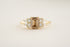 The Rosalie 1.46 CT Emerald Cut Champagne Diamond Ring - Lavender Creek Gems 
