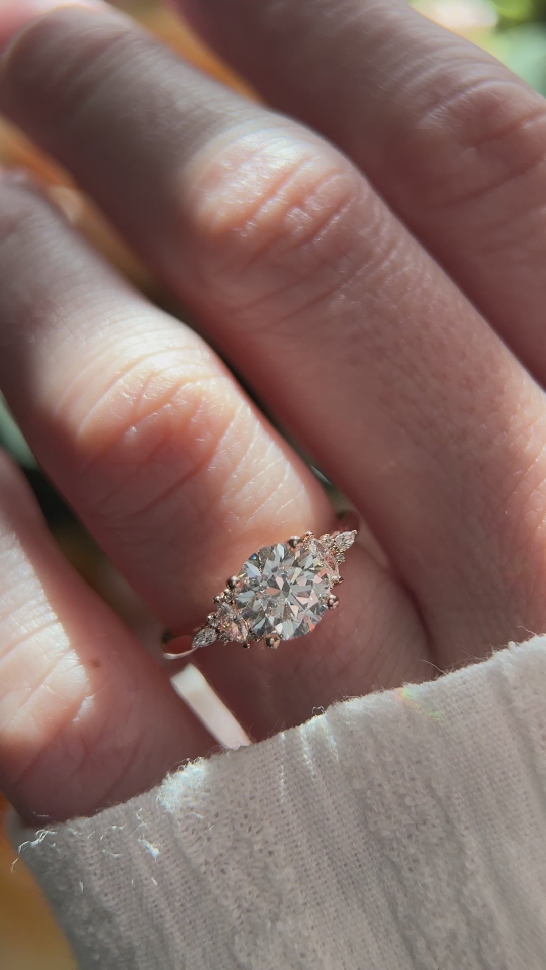 The Maeve 1.51 CT Round Diamond Ring