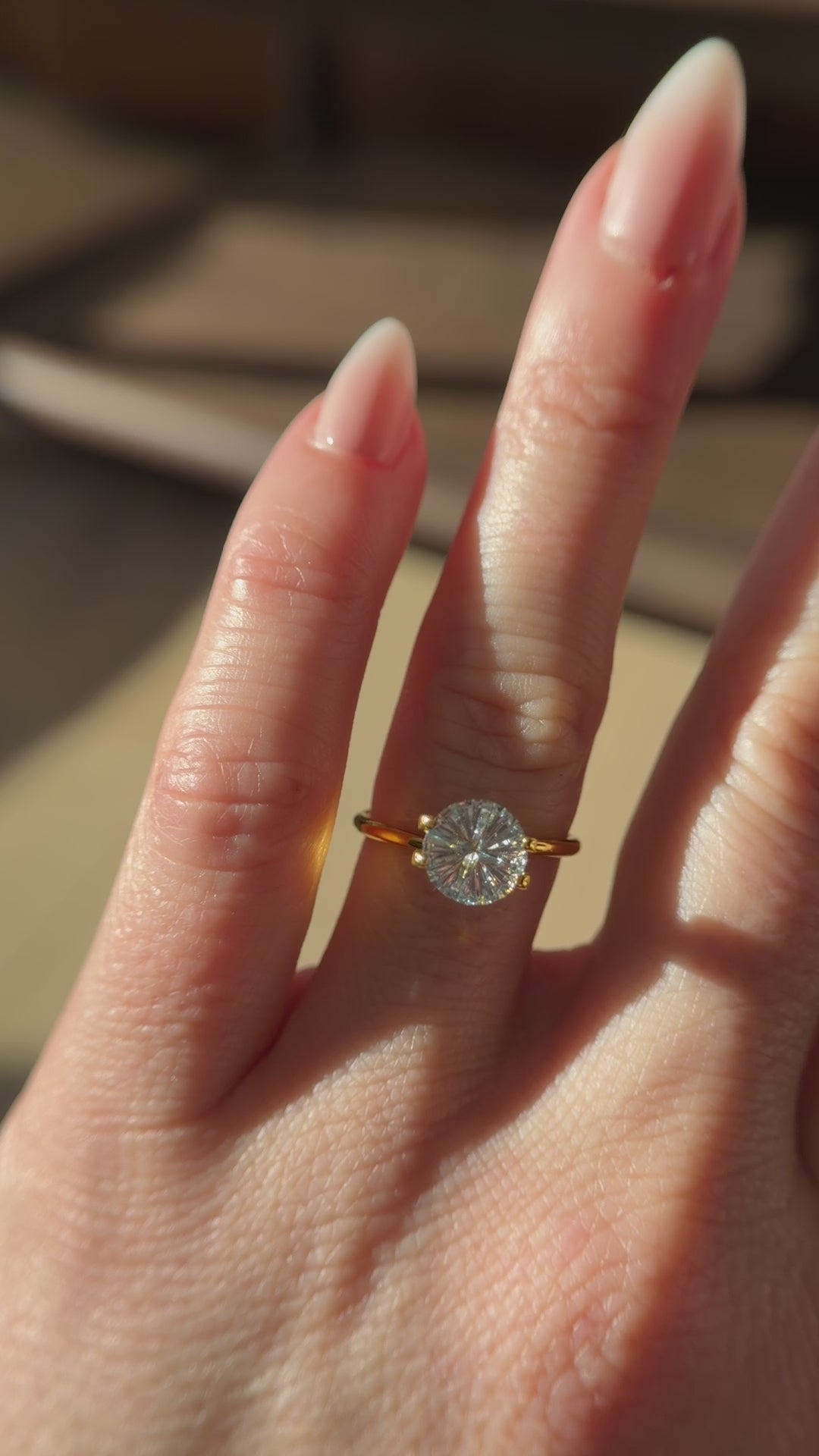 1.52 CT Round Starbrite™ Cut Pale Blue Montana Sapphire