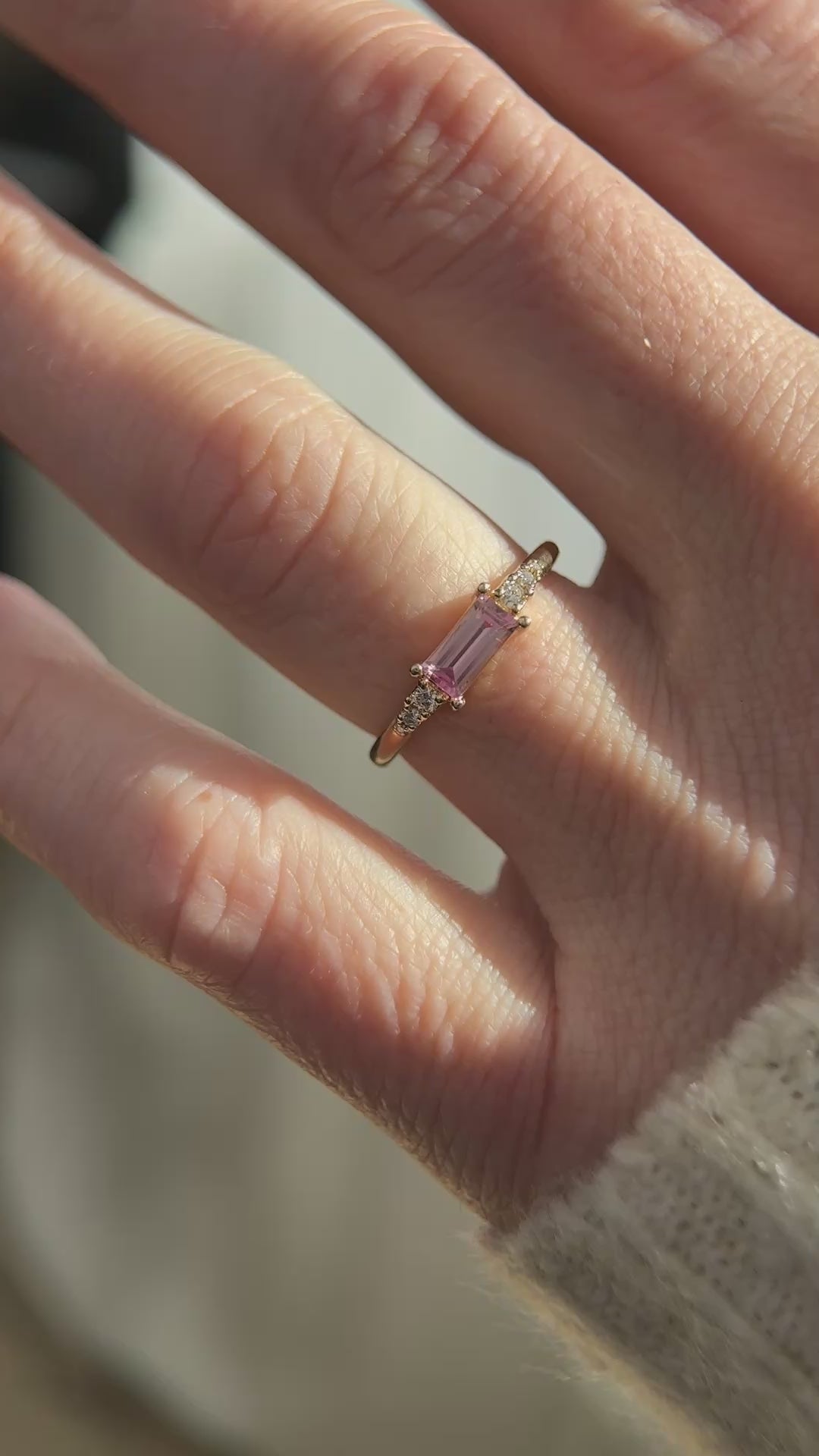 The Vela Ring | Pink Tourmaline