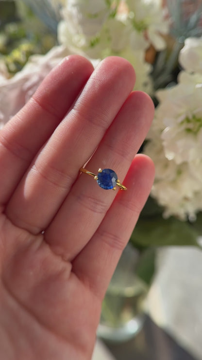 2.3 CT Round Royal Blue Sapphire