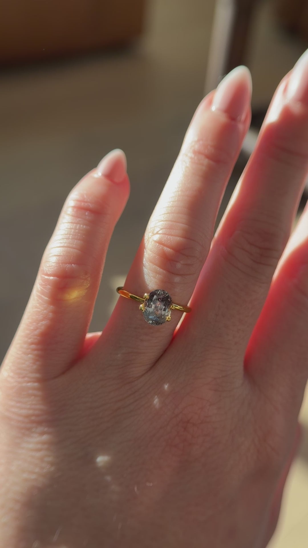 2.31 CT Oval Cut Alexandrite - GIA Certified